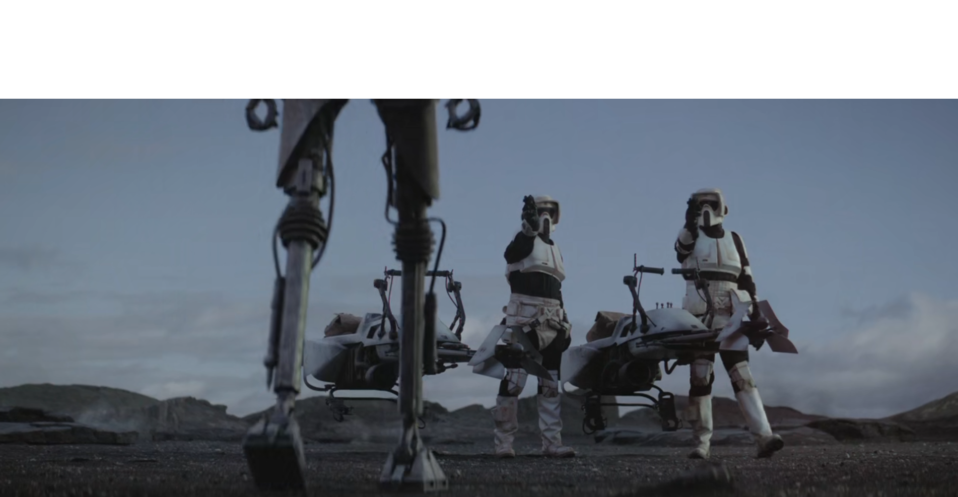 This meme is an image of a Stormtrooper from the Star Wars franchise, with the caption "When you're told to take a 5-minute walk outside but you're actually on a desert planet." The image shows the Stormtrooper standing in the middle of a desert, looking out at a distant horizon, with a small, rocky outcropping in the background.